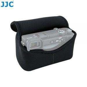JJC 미러리스 카메라 파우치 소프트 네오프렌 가방 케이스 소니 ZV E10 A6600 A6500 A6400 A6300 A6100 캐
