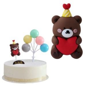 [텐바이텐] 귀여운 곰돌이 생일 케이크 토퍼 기념일