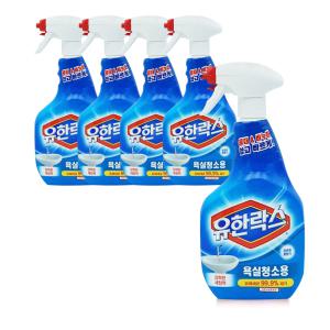 유한크로락스 유한락스 욕실청소용 750ml x5개