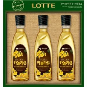 롯데푸드 오일 컬렉션 카놀라유 1호 식용유 선물세트_MC