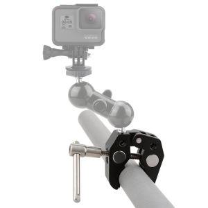 플래쉬 라이트 마이크 슈퍼 클램프 DSLR 카메라 액션캠 sj9000 dji GOPRO 오즈모액션