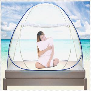 나무샵 범퍼침대 모기장 대형 아기 원터치 방충망 텐트 캠핑