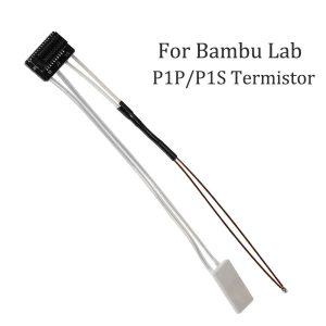 Bambu Lab P1P 서미스터 P1S 세라믹 카트리지 히터, Bambulabs X1 X1C 서미스터 핫엔드용 가열 튜브, 24V,