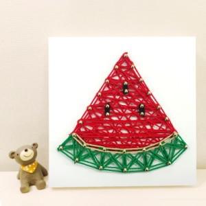 [텐바이텐] 꼬마 수박 스트링아트 만들기 패키지 DIY (EVA)