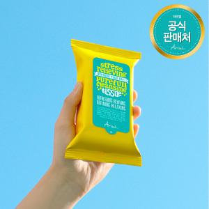 아리얼 스트레스 릴리빙 퓨어풀 클렌징 티슈 15매