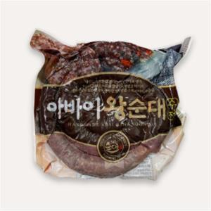 쫄깃한 아바이 왕순대 야채 찹쌀 돼지부속물 속초 1kg
