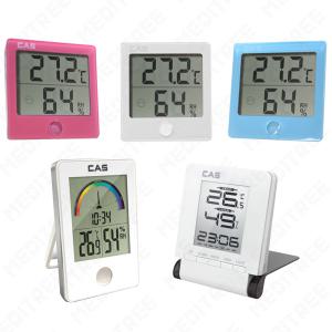 카스 CAS 디지털 온습도계 모음 탁상 시계기능 T013/T005/TE-301
