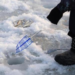 얼음낚시대 웜 얼음 산천어 채비 세트 낚시대 견지대 빙어 축제