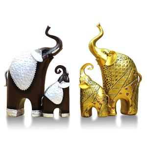돈을 부르는 황금 코끼리상 인테리어소품 장식품 동상