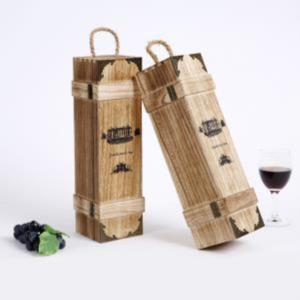 원목 와인 박스 나무 상자 케이스 선물 포장 싱글 쇼핑백