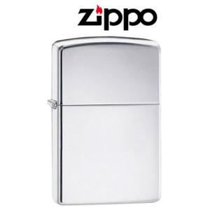 M- USA 정품 지포 라이터 실버 고광택 심플 ZIPPO 250 하이 폴리쉬 크롬 유광 한강