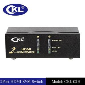 USB HDMI KVM 스위치 2 포트 자동 스캔 1080P 3D PC 모니터 키보드 마우스  DVR NVR Xbox PS3 PS4 92H
