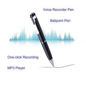 녹음기 디지털 음성 볼펜 리필 USB 플래시 드라이버 사운드 오디오 녹음 MP3 플레이어 딕타폰 8g 16g 32g 6