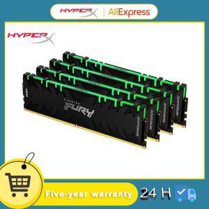 Hyperx DDR4 램 퓨리 레니게이드 RGB 메모리, 16G 3600MHz PC RAM 컴퓨터, 인텔 데스크탑 1.2V DIMM 288 핀