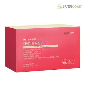 뉴트리코어 다이어트유산균 메타바이옴 V2  리뉴얼 4+2(120포) 1박스 / 번들 /체지방감소