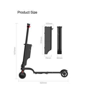 전동스쿠터 HX X6 미니 전기 스케이트보드, 2 륜 스쿠터, 성인용 휴대용 접이식 자전거, 250W, 36V