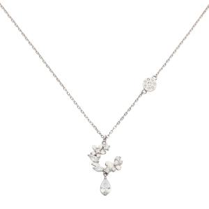 피렌티아노  flower drop necklace  천연 다이아몬드 목걸이