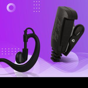 에이치와이시스템 나노PRO(C타입충전아님) 무전기 라이트 귀걸이형 이어폰 / 이어마이크 / 리시버 / 인이어
