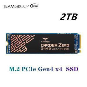 TEAMGROUP 게이밍 SSD T-Force CARDEA Zero Z440, 2TB DRAM SLC 캐시, 3D NAND NVMe PCIe Gen4 M.2 2280,