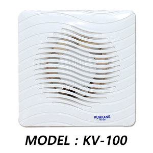 욕실환풍기 소형 저소음 환풍기 KV-100