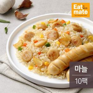1300K 잇메이트 [특가/무료배송] 닭가슴살 소시지볶음밥 마늘맛 200gx10팩(2kg)