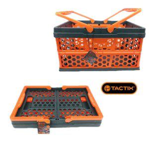 TACTIX 383MM 핸들형 다용도 접이식 수납박스