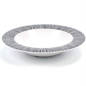 모던한 빗살무늬 스파게티 파스타 접시 DS-5643 그릇
