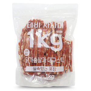 사사미 1kg 치킨가슴살과 대구스틱