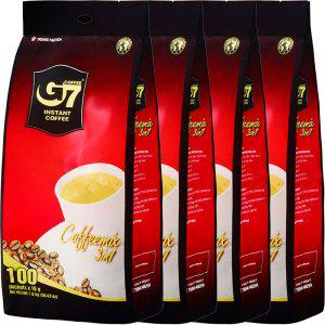 G7 3in1 커피믹스 수출용 16g 100개입 4개