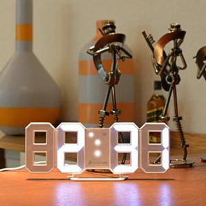 벽시계 탁상 led 무소음 알람 벽걸이 인테리어 디지털 전자 거실 사무실 시계 타임캡슐 미니 단품