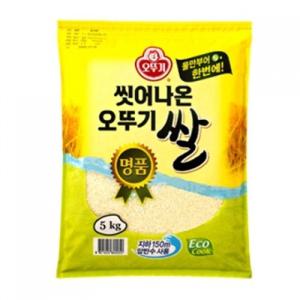  오뚜기  씻어나온 오뚜기쌀 명품 5kg