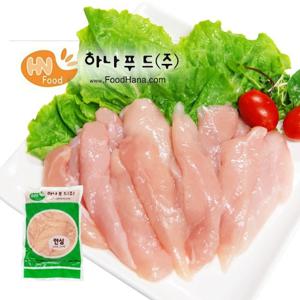  하나푸드  생 닭안심 1KG X 10개 (국내산100% 냉동)10kg 