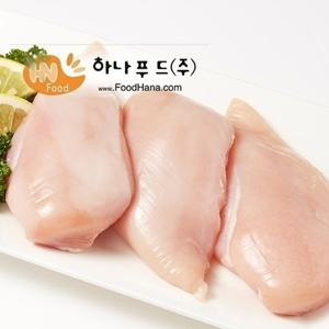  하나푸드  하나푸드 생 닭가슴살 (국내산)1KG X 10개 (냉동)10kg
