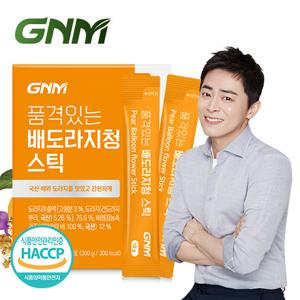  GNM자연의품격  GNM 품격있는 국산 배 도라지청 스틱 1박스 (총 30포) / 배도라지즙 대추 모과