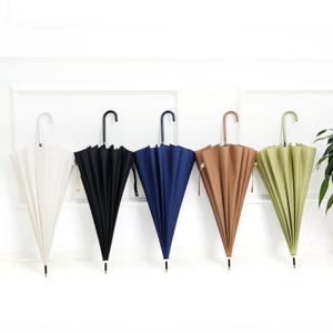  MD의촉   16살대 튼튼한 파스텔 우산 자동 우산 1+1