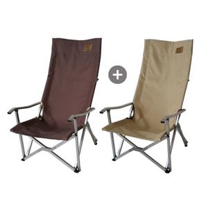  넘버엔  넘버엔 릴렉스 체어 프로 2개세트 / 접이식 캠핑 휴대 용 의자