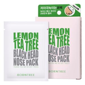  본트리  본트리 레몬 티트리 블랙헤드 코팩 1box(10매) / 3건 구매시+5매 더