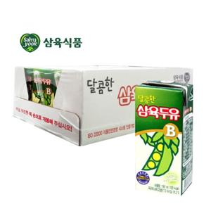 삼육식품  삼육 달콤한맛B 190ml X 24팩/베지밀/두유