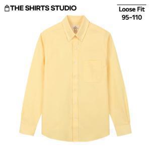  더셔츠스튜디오  더셔츠스튜디오옐로우 루즈핏 면혼방 옥스포드 버튼다운 셔츠(TSS602)