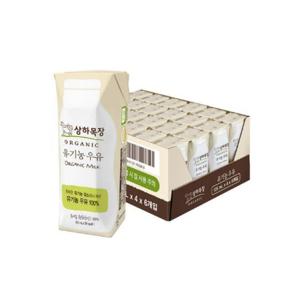 상하목장 유기농 흰우유 125ml x 24팩