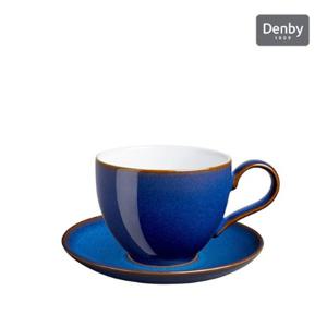  덴비   갤러리아  임페리얼 블루 커피 컵&소서