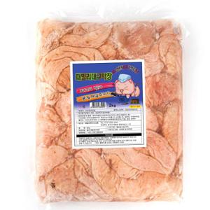  패밀리푸드시스템  패밀리대구막창 3대전통 과일숙성 돼지막창 2kg(소스별도) 생막창 식당용