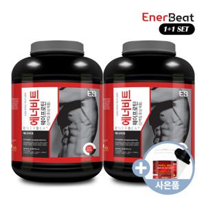  웨이테크  1+1 에너비트 웨이 단백질 헬스보충제 2kg/단백질/프로틴/헬스 보조식품/근육