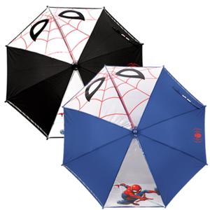  스파이더맨  나린키즈 스파이더맨 페이스 안전53 우산 유아 아동 주니어 장우산 자동 6세이상