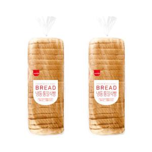  SPC삼립   삼립  호밀 / 통밀 식빵 2봉 /냉동식빵/카페/토스트/샌드위치/곡물