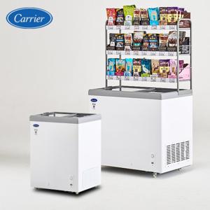  캐리어  캐리어 슬라이드 CSDH-D100WA 편의점 얼음컵 냉동고 아이스커피 냉동쇼케이스