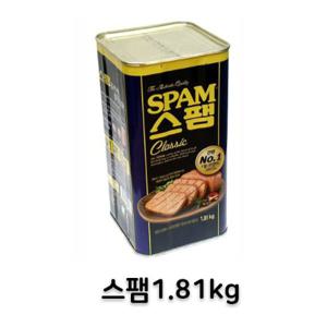  스팸  CJ 스팸 클래식 1.81kg x 6캔 1박스 대용량 업소용 식자재 음식점용