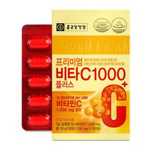  종근당건강  종근당건강 프리미엄 비타C1000 플러스 1100mg 100정 비타민C