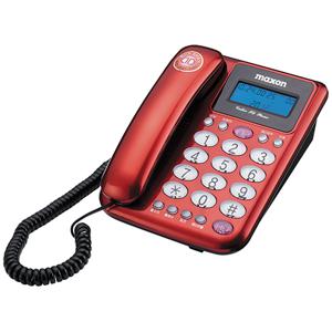  맥슨전자  맥슨전자 MS-590 레드 발신자표시 전화기/유선전화기
