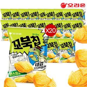  오리온  오리온 꼬북칩 콘스프맛 65g x 20개/당일출고/무료배송